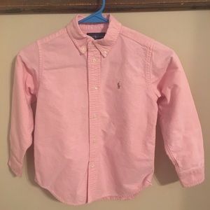 Boys Ralph Lauren Polo button down shirt - size 6